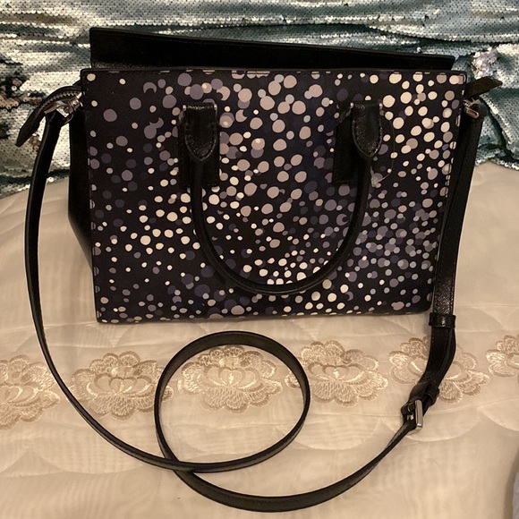 Kate Spade Cameron Soirée Dot Medium Satchel Bag - Picture 2 of 3